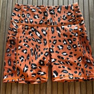 NWOT Power Hold by Fabletics biker shorts